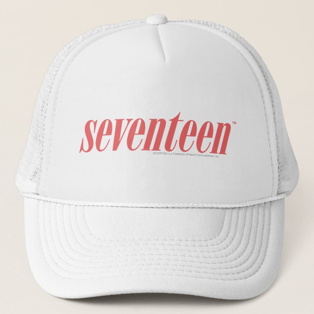 Casquette Logo-LtPink dix-sept (Devant)