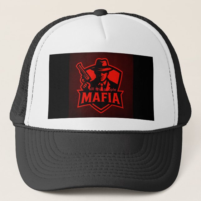Casquette logo mafia (Devant)