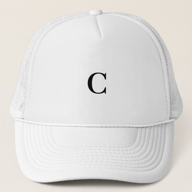 Casquette Logo Monogramme C Personnalisé Abhaya Libre Moyenn (Devant)