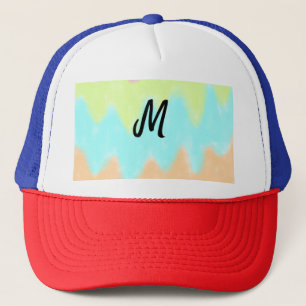 Casquette logo monogramme minimaliste simple personnalisé po