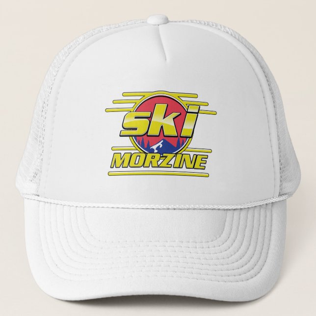 Casquette Logo Morzine France Ski 80s (Devant)