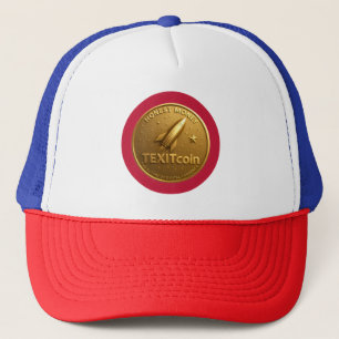 Casquette Logo Officiel TexitCoin au dos Pièce sur le devant
