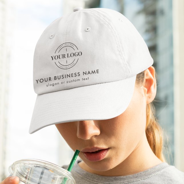 Casquette Logo Personnalisé Entreprise Entreprise Nom commer (Créateur téléchargé)