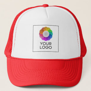 Casquette Logo personnalisé rouge, Quantité minimum basse