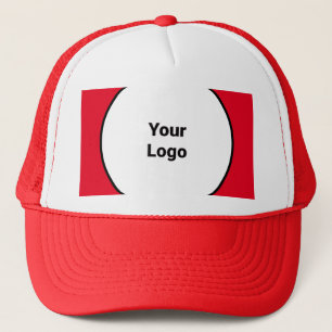 Casquette Logo personnalisé simple et élégant ici société