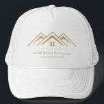 Casquette Logo Promotionnel immobilier moderne<br><div class="desc">Élever votre marque immobilière avec des objets promotionnels de qualité supérieure! Assurez-vous que vos clients n'oublient jamais votre nom avec un chapeau de camion personnalisé. Parfaits pour noter les détails de propriété et les coordonnées, ces plaquettes de notes vous tiennent à l'esprit. Faites une déclaration de professionnalisme avec des articles...</div>