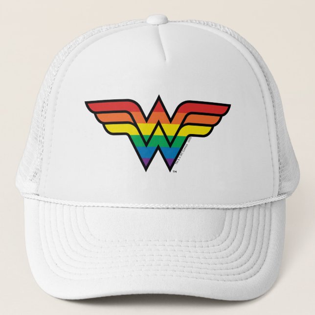 Casquette Logo Rainbow Wonder Woman (Devant)