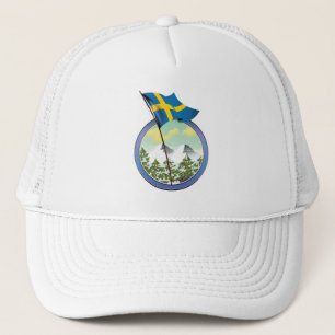 Casquette Logo rétro de Suède