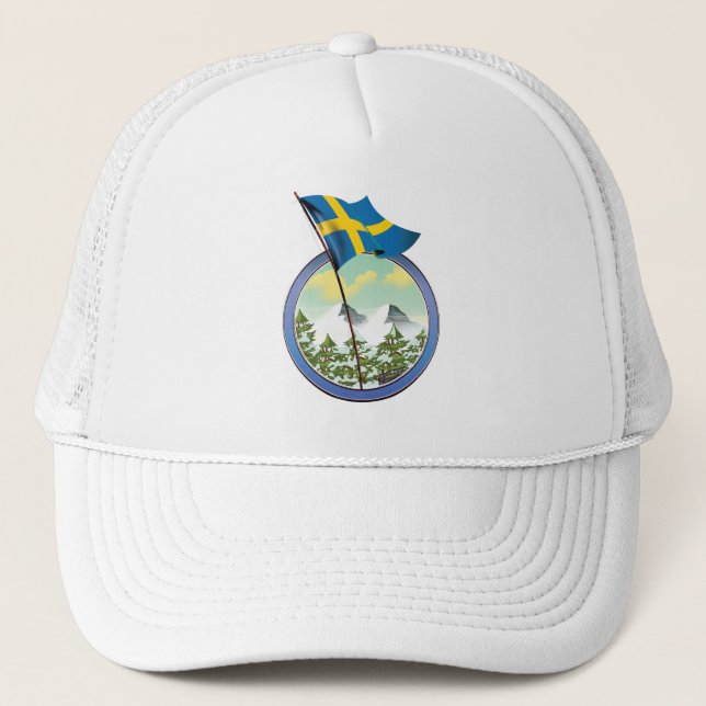 Casquette Logo rétro de Suède (Devant)