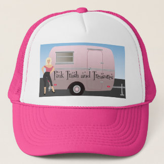 Casquette Logo rose de déchets et de trésors