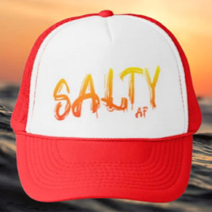 Casquette Logo "Salty AF" Sunset