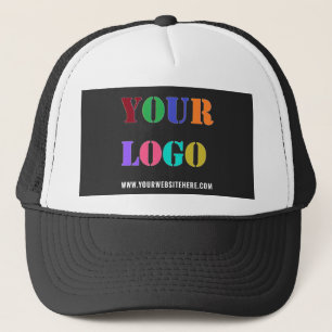 Casquette Logo Site Web Promotionnels Trucker d'affaires cha