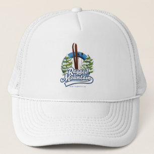 Casquette logo ski de Ragged Mountain New Hampshire