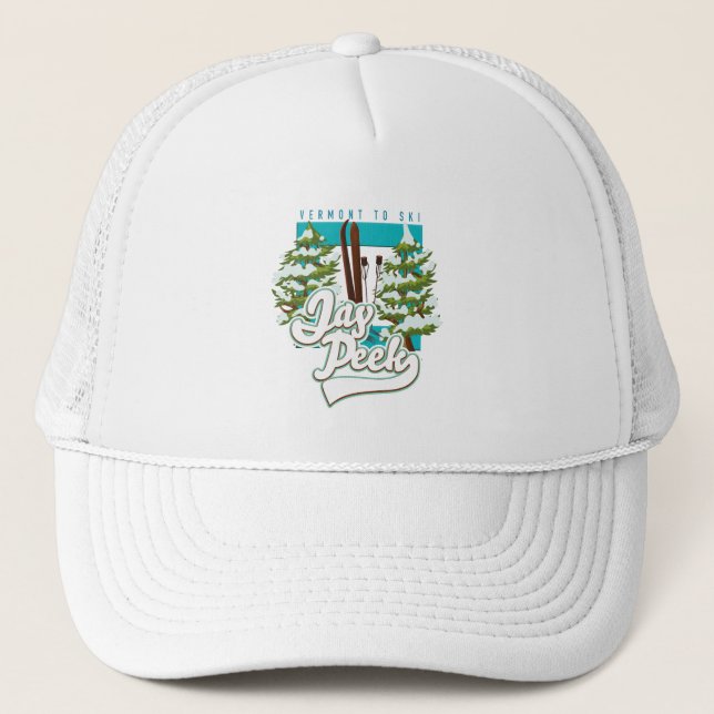 Casquette Logo ski Jay Peek Vermont (Devant)