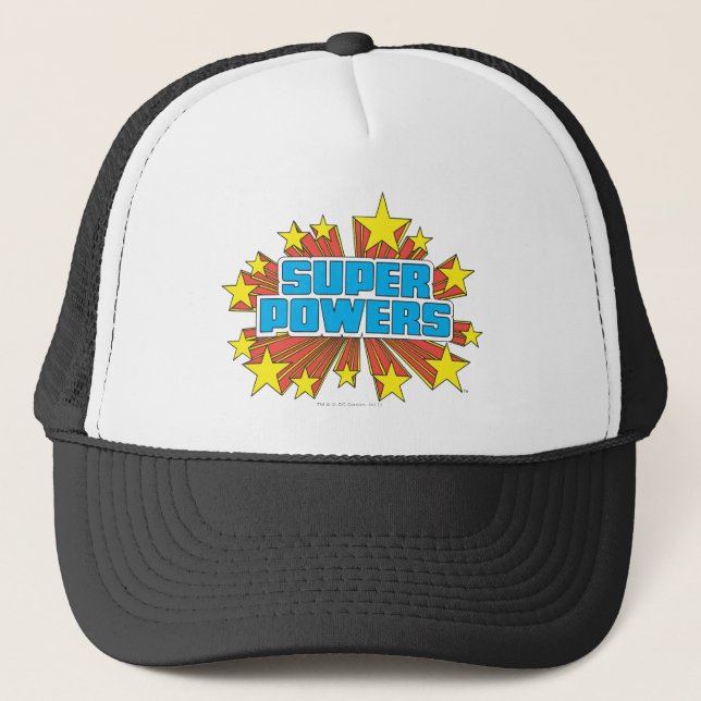Casquette Logo Super Powers™ bleu (Devant)