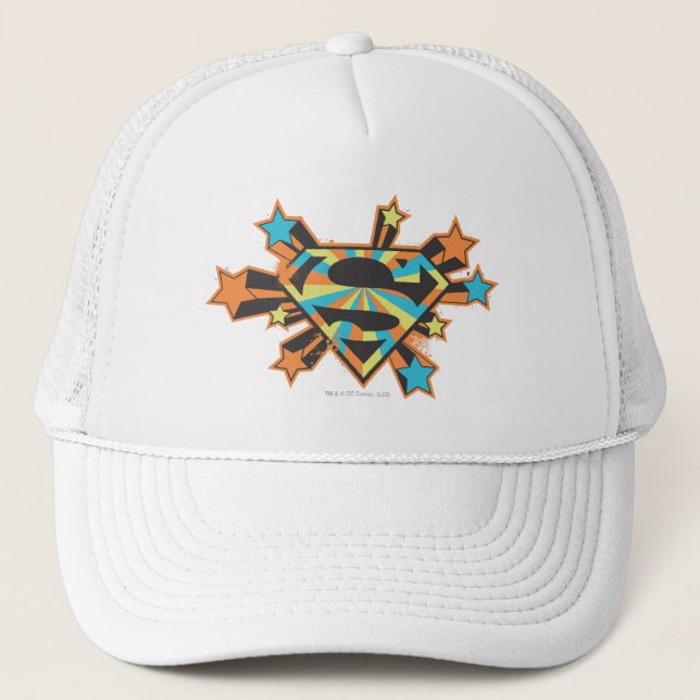 Casquette Logo Supergirl Colorful Stars (Devant)