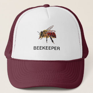 CASQUETTE LOGO SUR LES BEE DE L'OEUVRE. PERSONNALISER AVEC L
