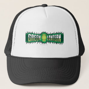 Casquette Logo vert de lanterne - flammes vertes