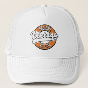 Casquette Logo vintage de baseball.