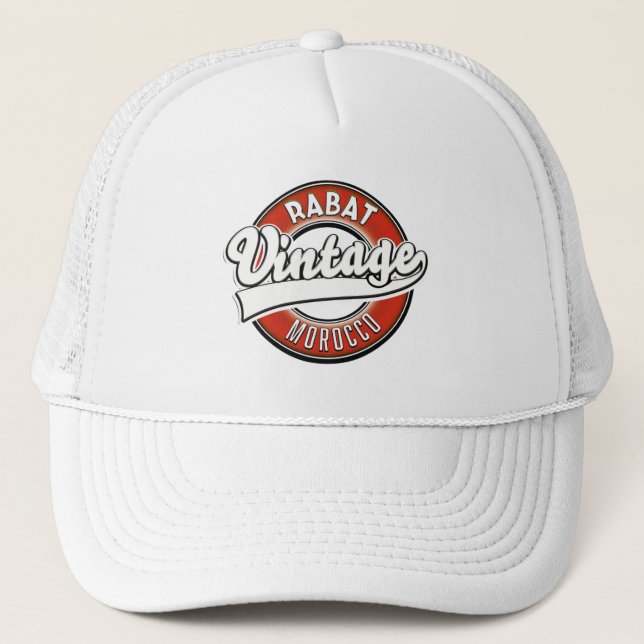 Casquette Logo vintage de Rabat maroc (Devant)