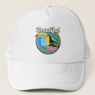 Casquette Logo vintage style des îles Canaries magnifiques