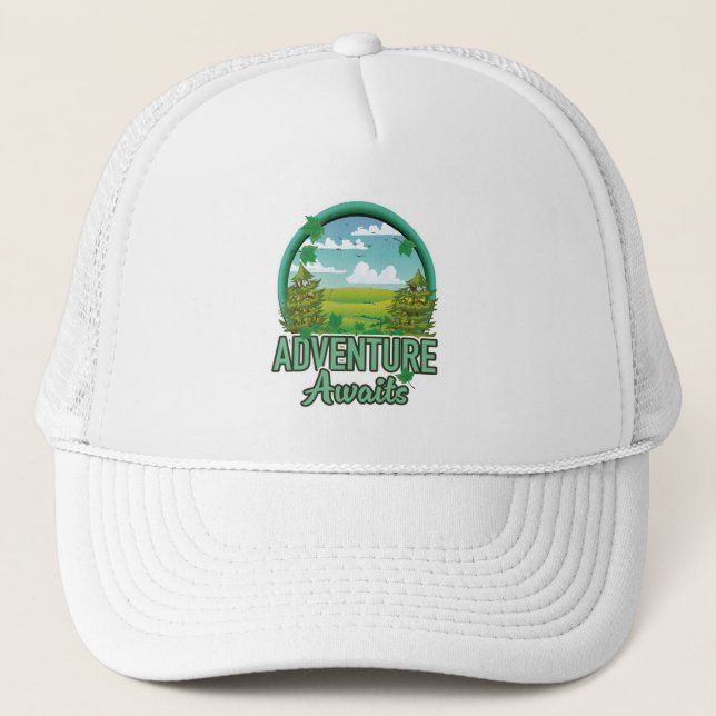 Casquette logo Voyage Écosse (Devant)