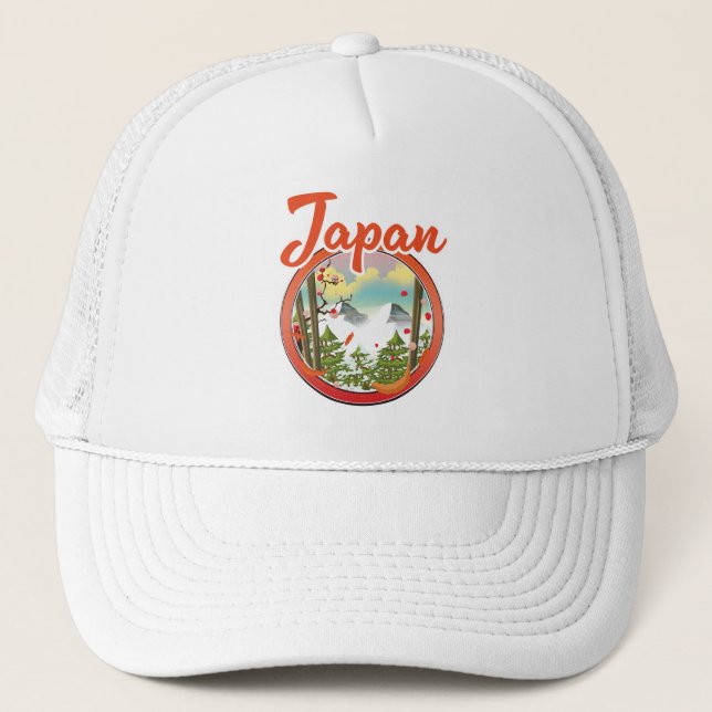 Casquette logo voyage Japon (Devant)