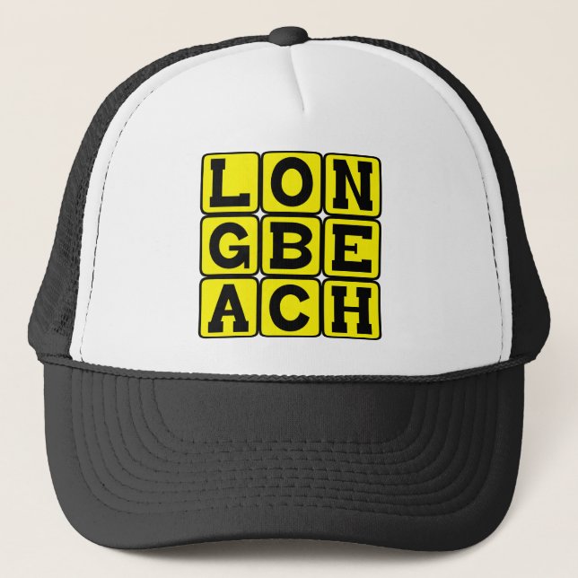 Casquette Long Beach, Californie États-Unis (Devant)