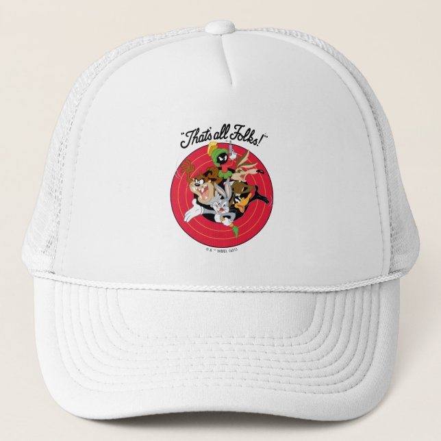 Casquette LOONEY TUNES™ "C'EST TOUS DES FOLKS!™" Groupe Bull (Devant)