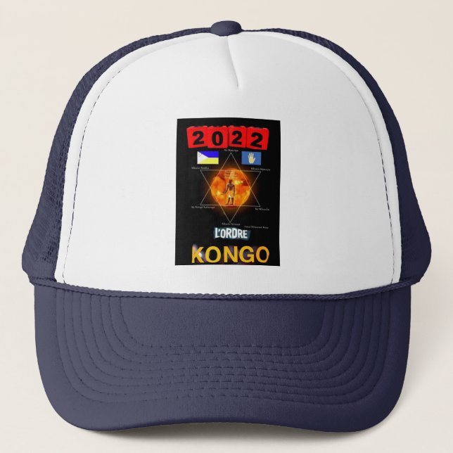 Casquette L'ordre Kongo 2022 Trucker Hat (Devant)