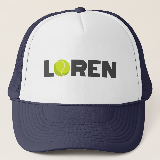 Casquette Loren Tennis Trucker Chapeau (Devant)