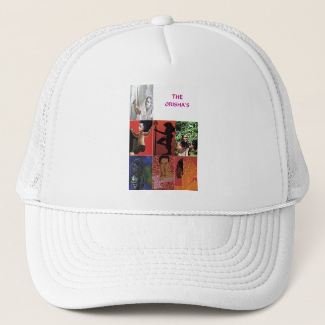 CASQUETTE L'ORISHAS PAR LIZ LOZ (Devant)