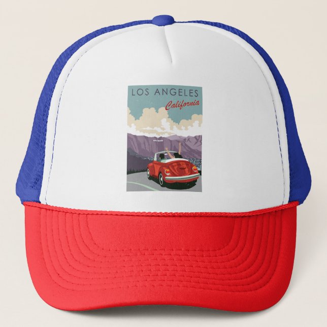 Casquette Los Angeles vintage (Devant)