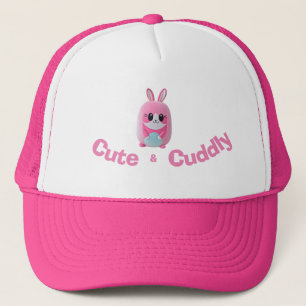 Casquette Lou Lou. Une créature douce, rose