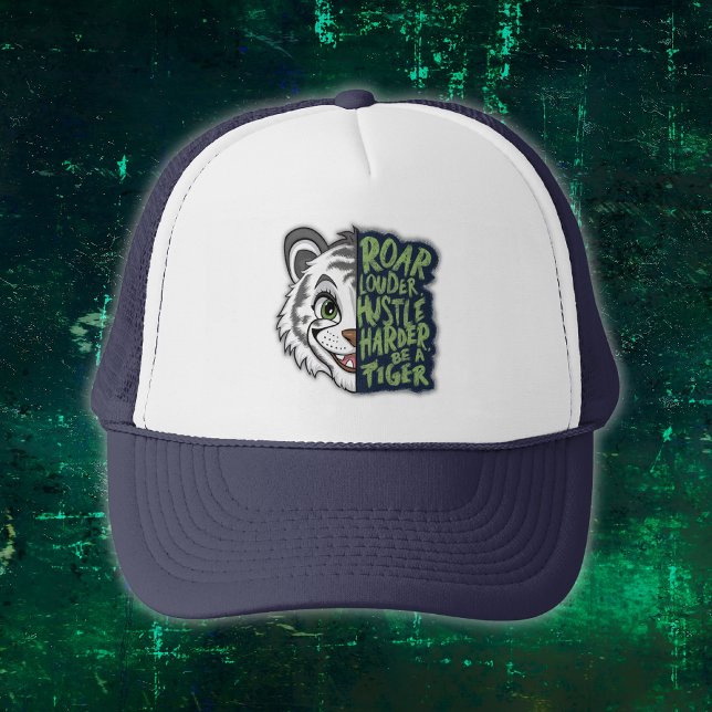Casquette Louder, Harder, Tigre | (Créateur téléchargé)