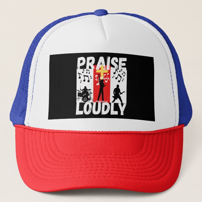 Casquette LOUDLY Christian Bible Inspiré Design T-Sh (Devant)