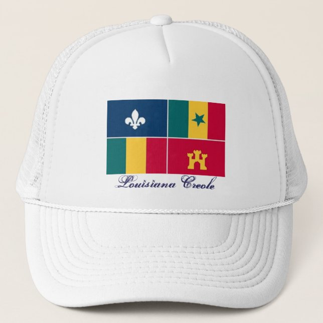 Casquette Louisiana-Creole_m,     Créole de la Louisiane (Devant)