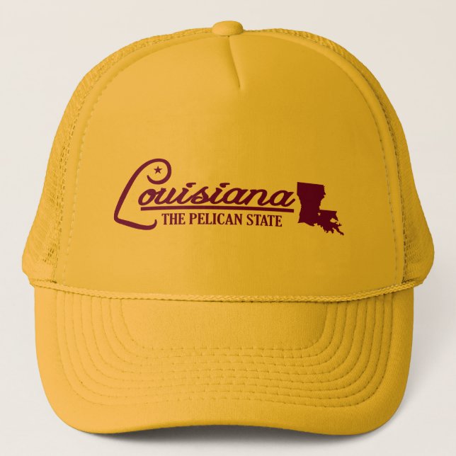 Casquette Louisiane (État du mien) (Devant)