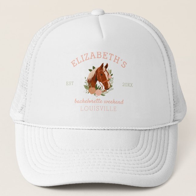 Casquette Louisville Kentucky Horse Bachelorette (Devant)