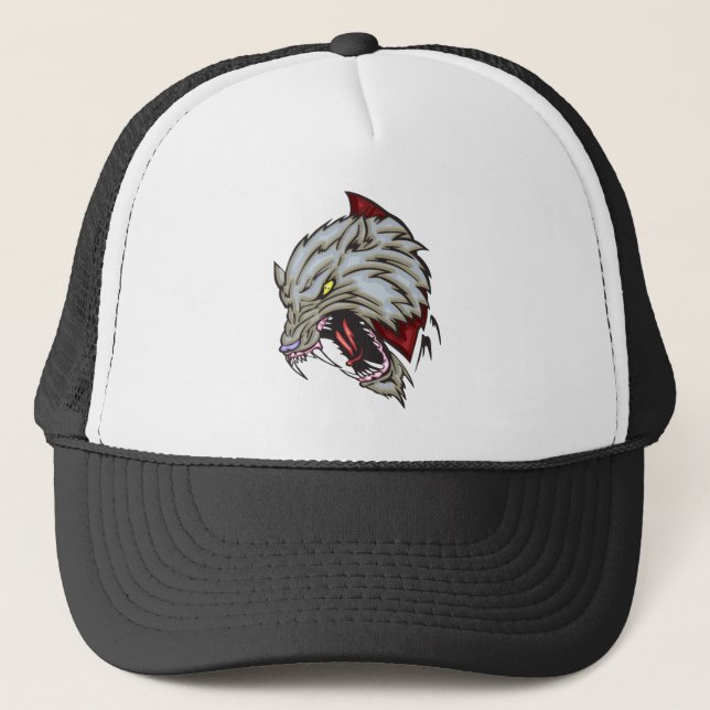 Casquette Loup (Devant)