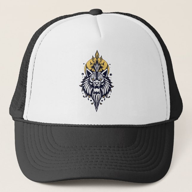 casquette loup (Devant)