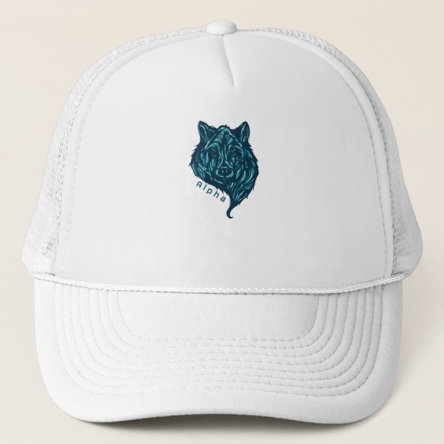 Casquette Loup Alpha (Devant)