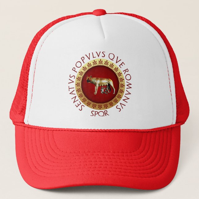 Casquette Loup de Capitoline (Devant)