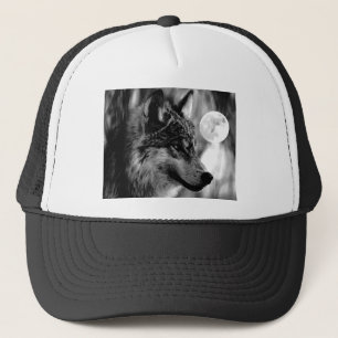 Casquette Loup et lune
