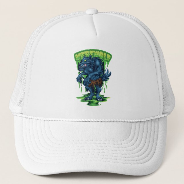 Casquette Loup-garou toxique (Devant)