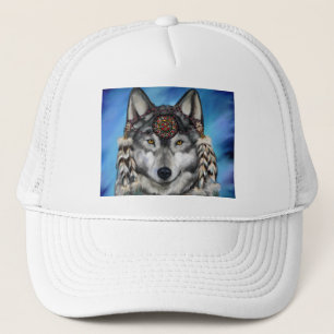 Casquette Loup Gris