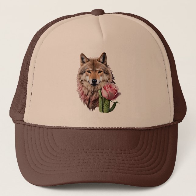 Casquette Loup un (Devant)