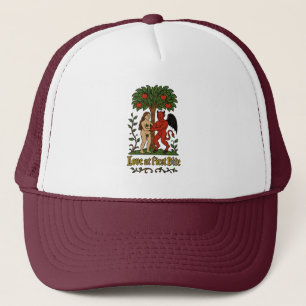 Casquette Love at First Bite - Medieval Devil & Eve Meme