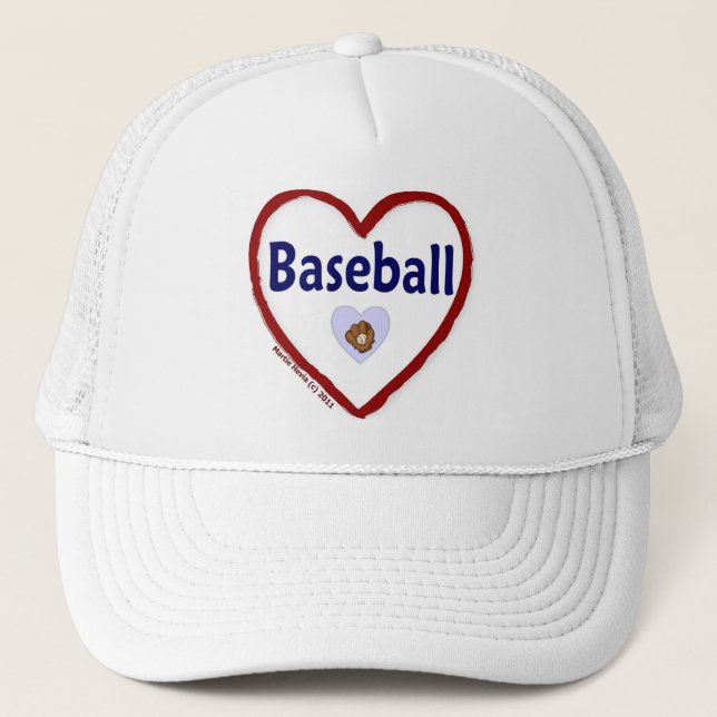 Casquette Love Baseball (Devant)