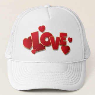 Casquette LOVE Chapeau de camion, Chapeau de camion